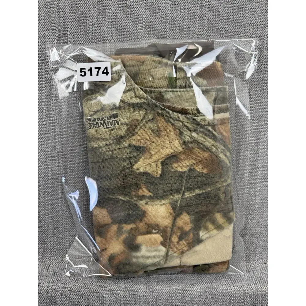 Ranger Advantage Timber Camo Hunting Vest XL Made USA Snap Front Game Pouch